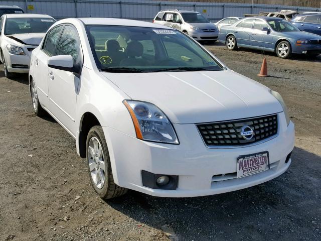 3N1AB61E47L666290 - 2007 NISSAN SENTRA 2.0 WHITE photo 1