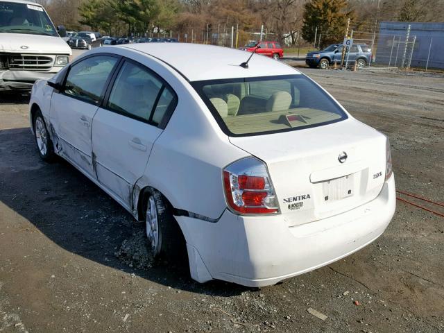 3N1AB61E47L666290 - 2007 NISSAN SENTRA 2.0 WHITE photo 3