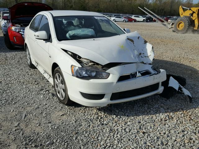 JA32U2FU1FU013682 - 2015 MITSUBISHI LANCER ES WHITE photo 1