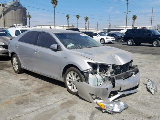 4T1BD1FK0EU131971 - 2014 TOYOTA CAMRY HYBR 银色 照片 1