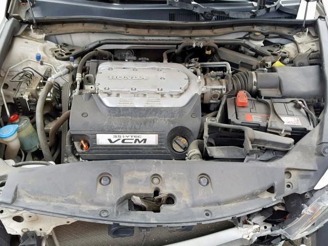 1HGCP3F8XCA042408 - 2012 HONDA ACCORD EXL WHITE photo 7