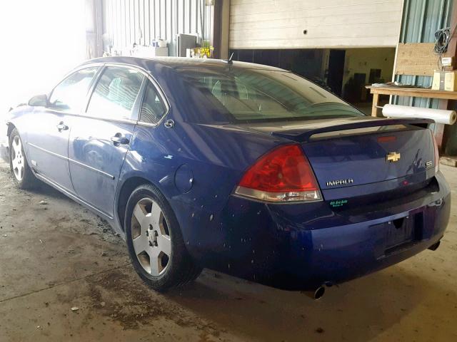 2G1WD58C569148274 - 2006 CHEVROLET IMPALA SUP 蓝色 照片 3