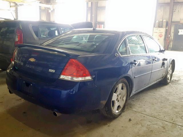 2G1WD58C569148274 - 2006 CHEVROLET IMPALA SUP 蓝色 照片 4