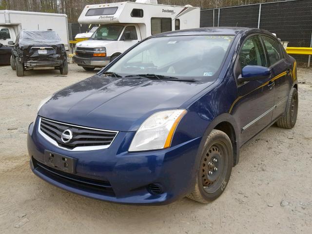 3N1AB6AP0AL720659 - 2010 NISSAN SENTRA 2.0 BLUE photo 2