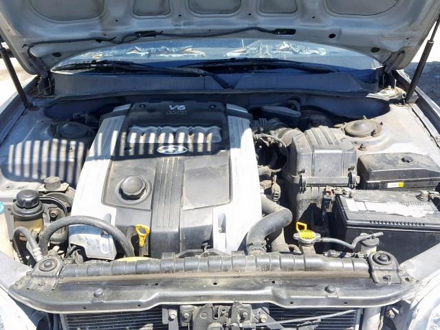 KMHFU45E95A402199 - 2005 HYUNDAI XG 350 GRAY photo 7