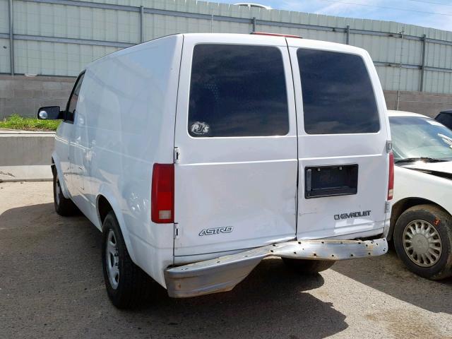 1GCDM19X43B121215 - 2003 CHEVROLET ASTRO WHITE photo 3