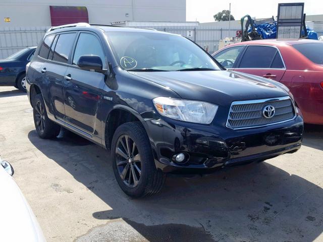 JTEEW44A882024900 - 2008 TOYOTA HIGHLANDER BLACK photo 1