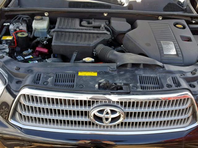 JTEEW44A882024900 - 2008 TOYOTA HIGHLANDER BLACK photo 7