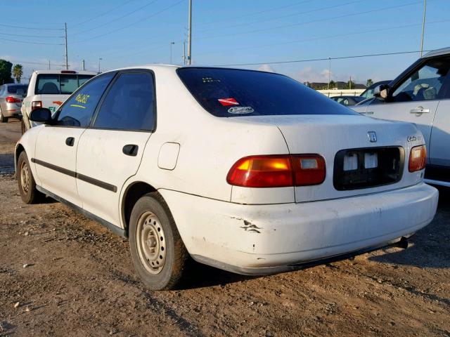 JHMEG8644RS019192 - 1994 HONDA CIVIC DX WHITE photo 3