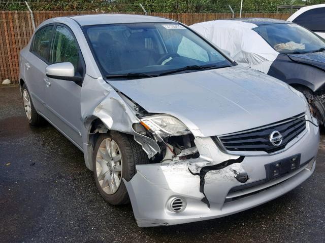 3N1AB6AP3BL652276 - 2011 NISSAN SENTRA 2.0 SILVER photo 1