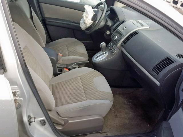 3N1AB6AP3BL652276 - 2011 NISSAN SENTRA 2.0 SILVER photo 5