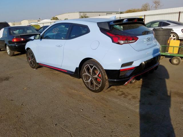 KMHT36AH8LU005337 - 2020 HYUNDAI VELOSTER N  photo 3