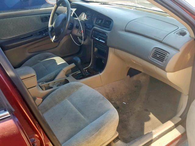 1N4DL01DX1C160953 - 2001 NISSAN ALTIMA XE RED photo 5