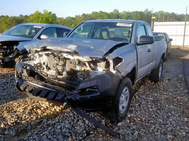 5TFRX5GN9HX074053 - 2017 TOYOTA TACOMA ACC SILVER photo 2