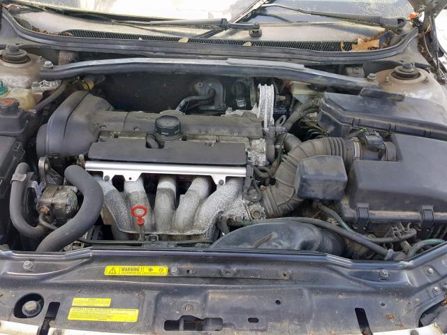 YV1RS61T232271044 - 2003 VOLVO S60 SILVER photo 7