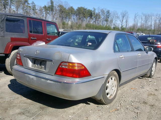 JH4KA9656YC006794 - 2000 ACURA 3.5RL SILVER photo 4