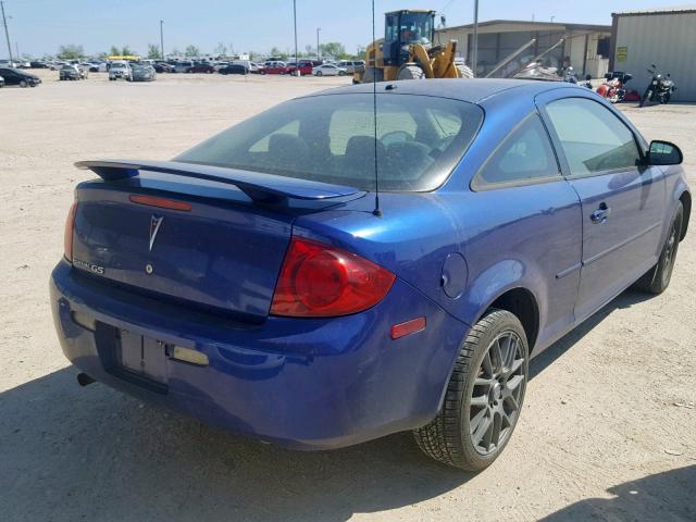 1G2AL15F377222259 - 2007 PONTIAC G5 BLUE photo 4