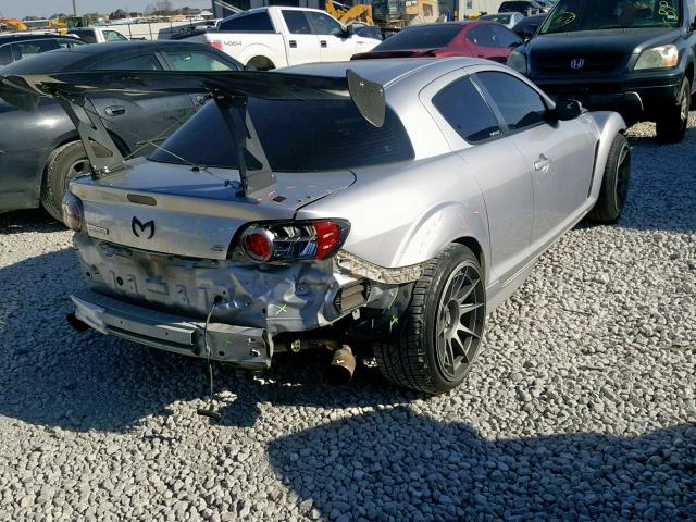 JM1FE173470211231 - 2007 MAZDA RX8 SILVER photo 4