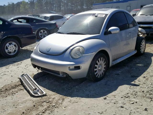 3VWCD31C34M412506 - 2004 VOLKSWAGEN NEW BEETLE Gümüş foto 2