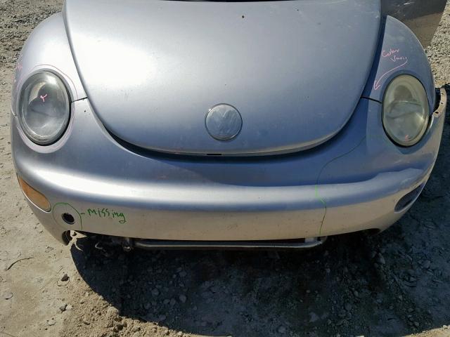 3VWCD31C34M412506 - 2004 VOLKSWAGEN NEW BEETLE Gümüş foto 7