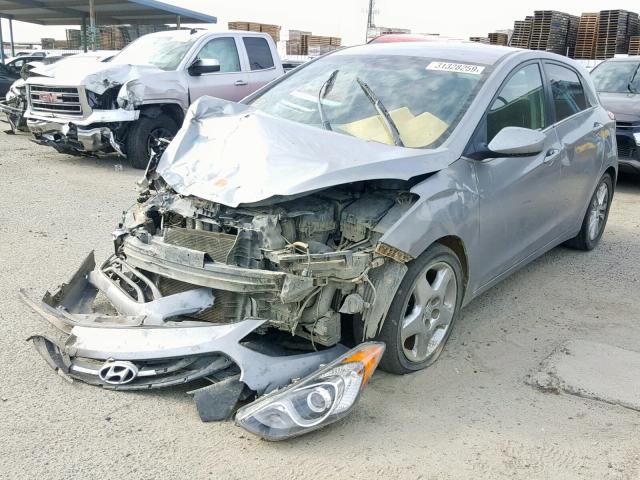 KMHD35LH1FU248200 - 2015 HYUNDAI ELANTRA GT SILVER photo 2