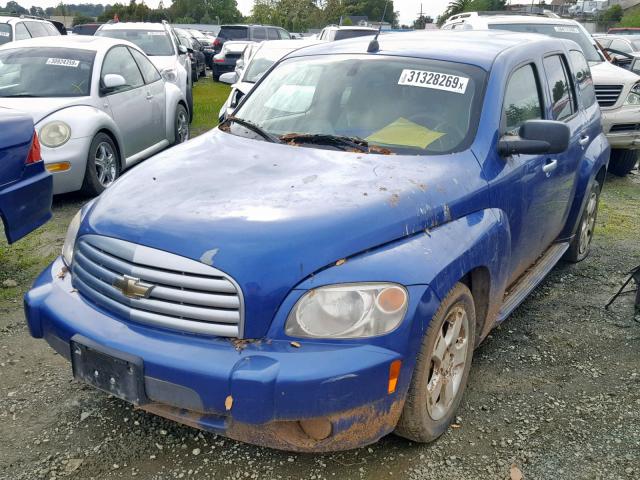 3GNDA23D46S638740 - 2006 CHEVROLET HHR LT BLUE photo 2