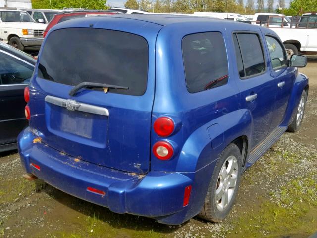 3GNDA23D46S638740 - 2006 CHEVROLET HHR LT BLUE photo 4