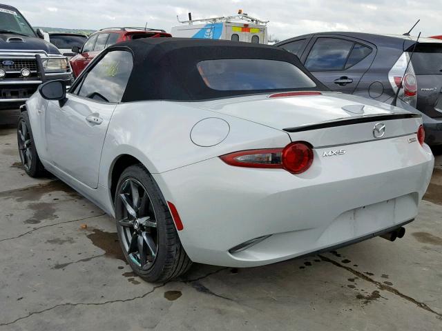 JM1NDAC72G0109787 - 2016 MAZDA MX-5 MIATA WHITE photo 3