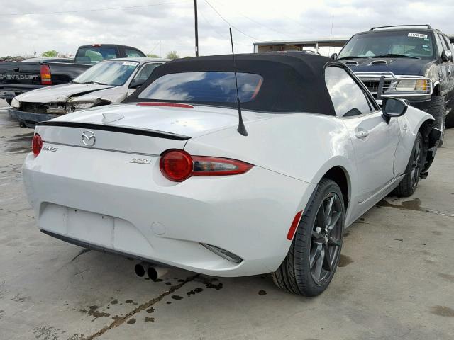 JM1NDAC72G0109787 - 2016 MAZDA MX-5 MIATA WHITE photo 4