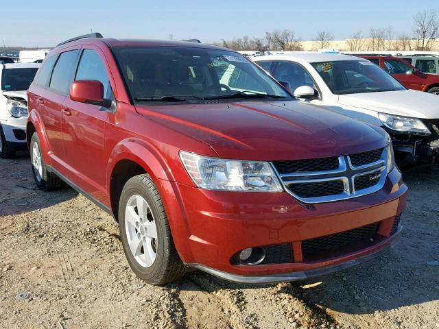 3D4PG1FG7BT500718 - 2011 DODGE JOURNEY MA RED photo 1