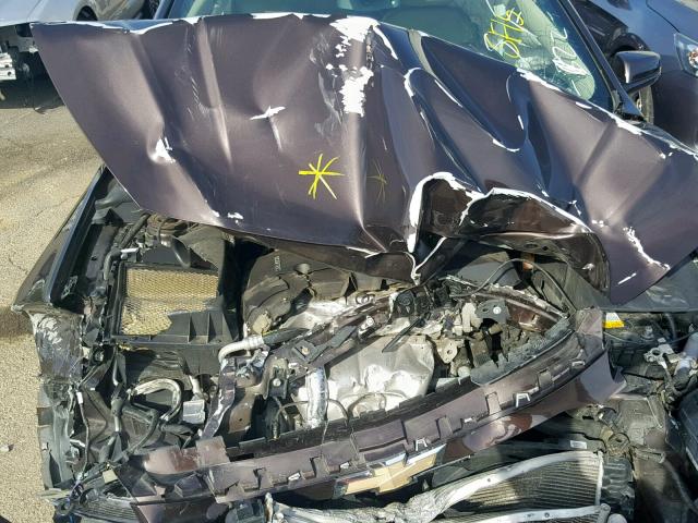 1G11C5SL5FF155559 - 2015 CHEVROLET MALIBU 1LT 紫色 照片 7