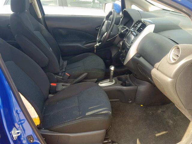 3N1CE2CP3GL395732 - 2016 NISSAN VERSA NOTE BLUE photo 5