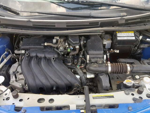 3N1CE2CP3GL395732 - 2016 NISSAN VERSA NOTE BLUE photo 7