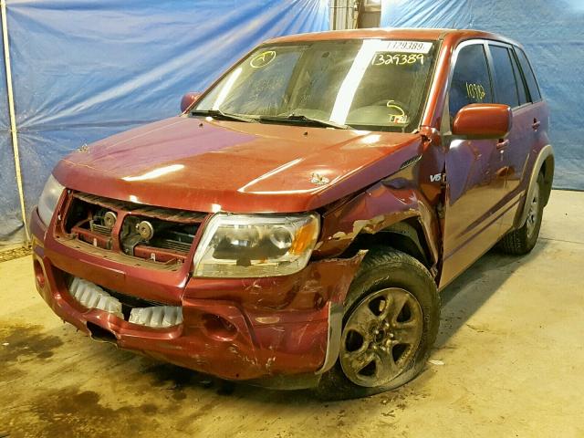 JS3TD941284101796 - 2008 SUZUKI GRAND VITA RED photo 2