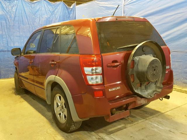 JS3TD941284101796 - 2008 SUZUKI GRAND VITA RED photo 3