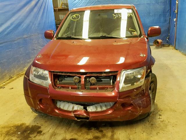 JS3TD941284101796 - 2008 SUZUKI GRAND VITA RED photo 9