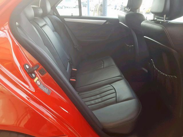 WDBRF76J06F772954 - 2006 MERCEDES-BENZ C 55 AMG RED photo 6