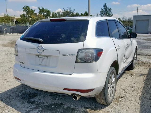 JM3ER2A56B0402164 - 2011 MAZDA CX-7 WHITE photo 4