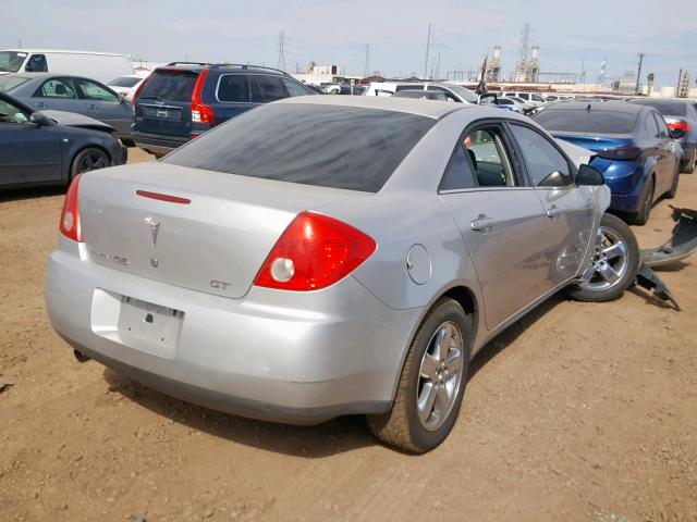 1G2ZH57N784134530 - 2008 PONTIAC G6 GT SILVER photo 4