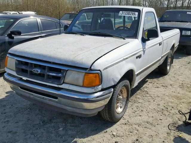 1FTCR10U0PUC31236 - 1993 FORD RANGER WHITE photo 2