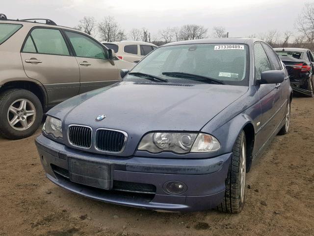 WBAAV53411JS97046 - 2001 BMW 330 I BLUE photo 2