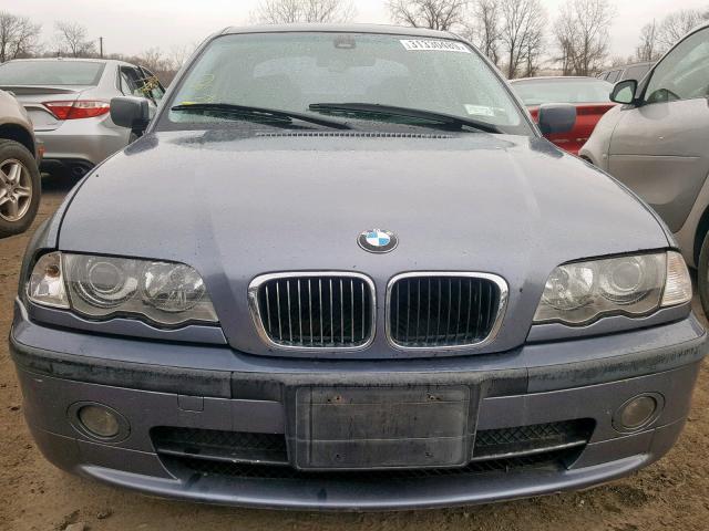 WBAAV53411JS97046 - 2001 BMW 330 I BLUE photo 9