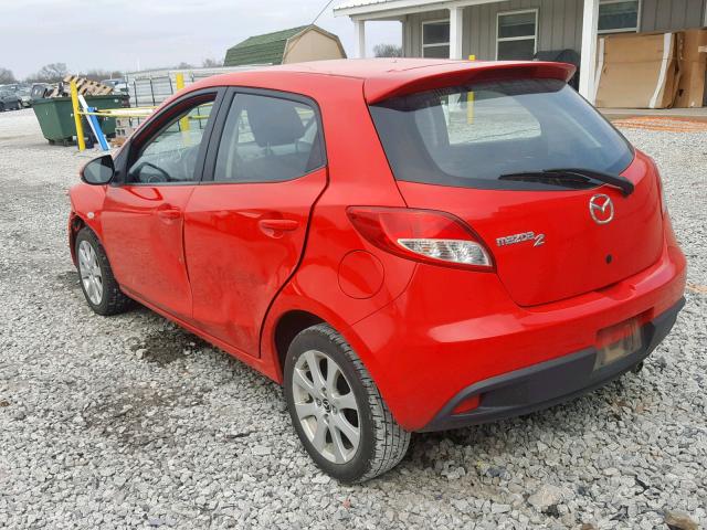 JM1DE1LY2E0185234 - 2014 MAZDA MAZDA2 TOU RED photo 3