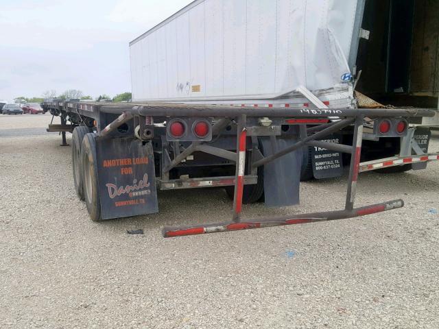 13N1482C341520042 - 2004 FONTAINE FLATBED TR BROWN photo 3