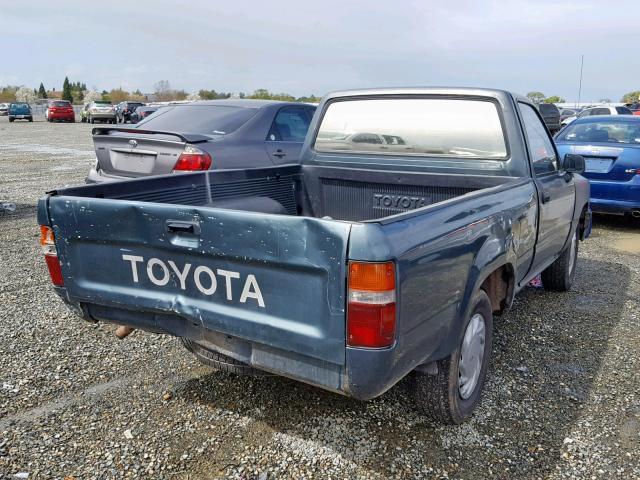 4TARN81A5PZ116441 - 1993 TOYOTA PICKUP 1/2 GREEN photo 4