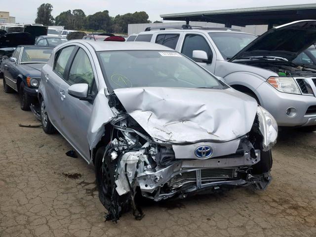 JTDKDTB31E1068878 - 2014 TOYOTA PRIUS C SILVER photo 1