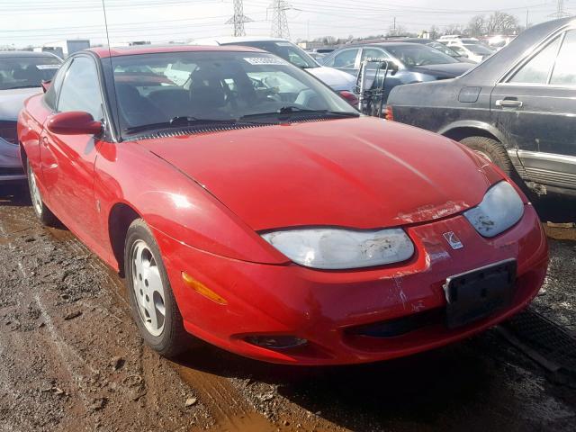 1G8ZY14722Z261474 - 2002 SATURN SC2 RED photo 1