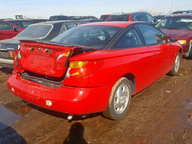 1G8ZY14722Z261474 - 2002 SATURN SC2 RED photo 4