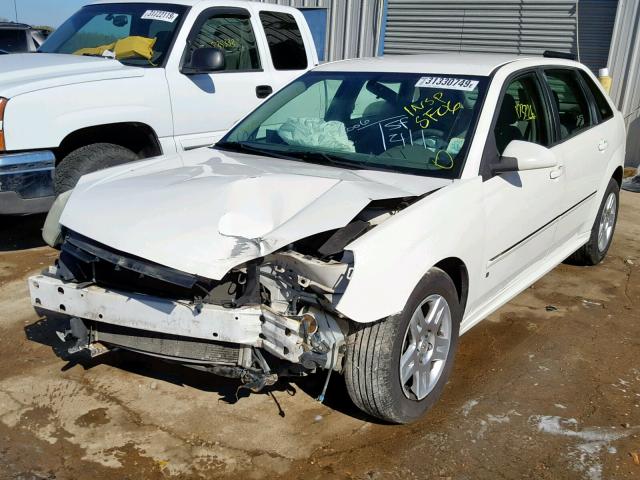 1G1ZT61876F111374 - 2006 CHEVROLET MALIBU MAX WHITE photo 2