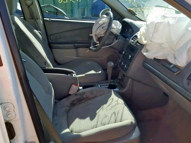 1G1ZT61876F111374 - 2006 CHEVROLET MALIBU MAX WHITE photo 5